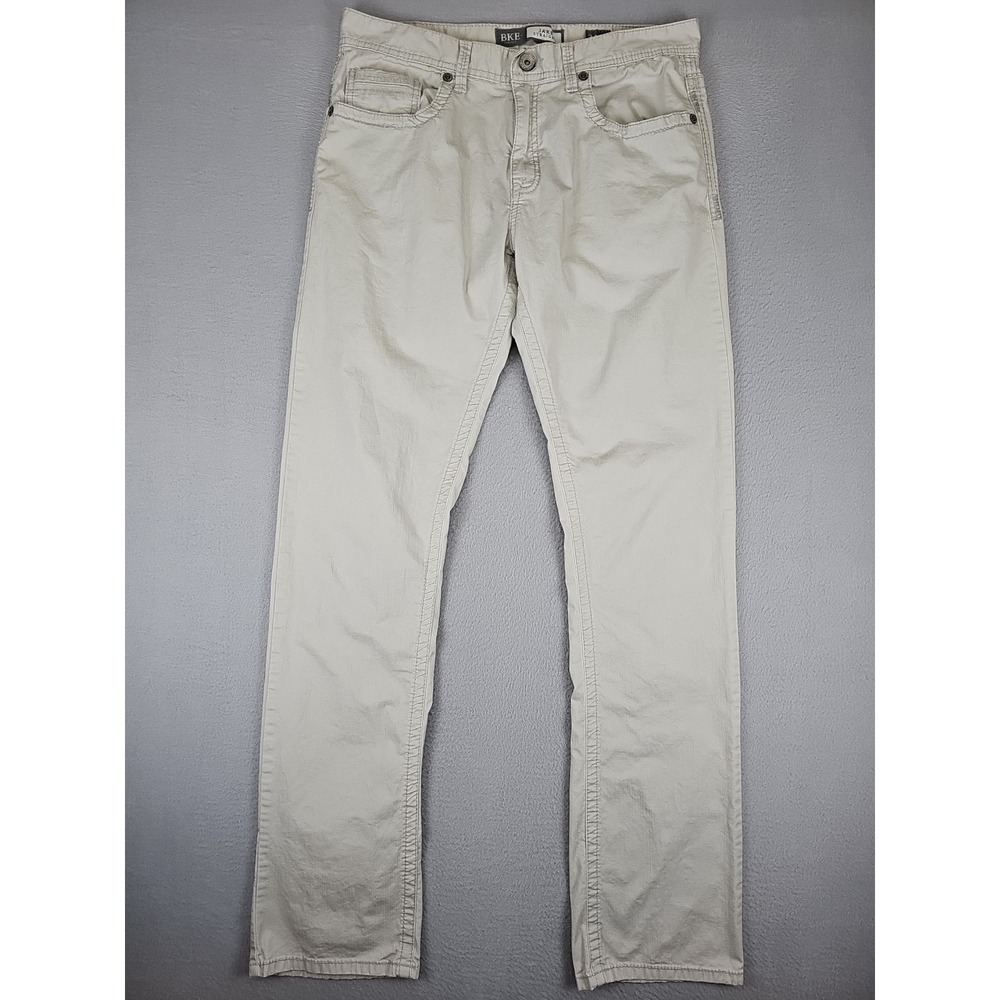 Buckle Men's Straight Jeans in Light Cream